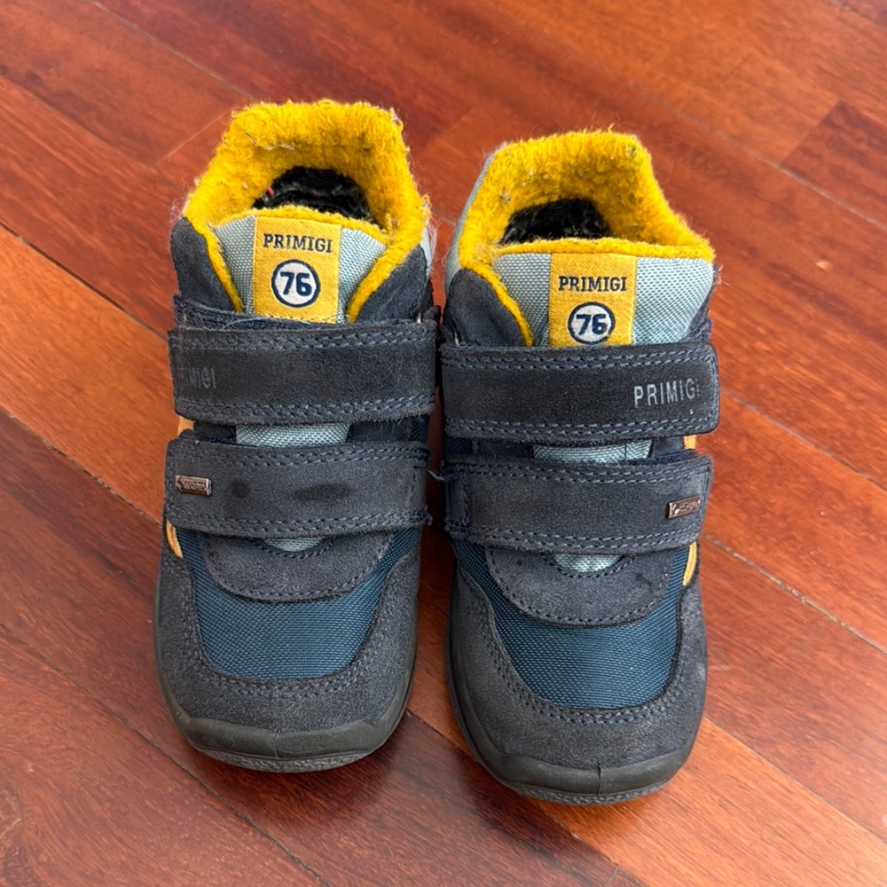 Primigi Kids Sneakers - Black and Yellow